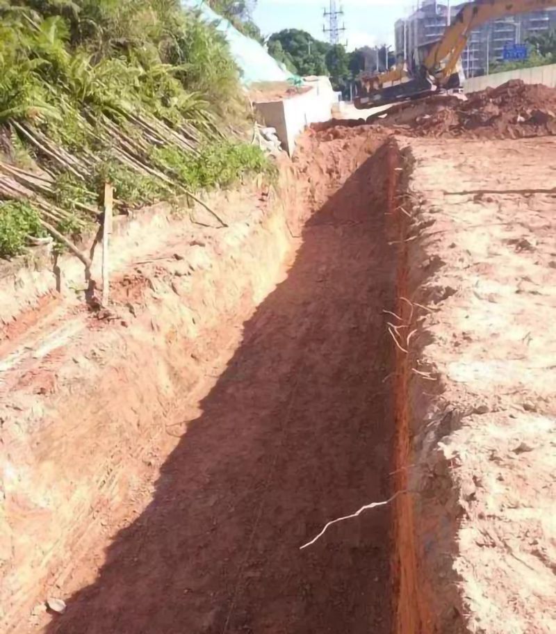 YABO鸭脖电缆沟施工