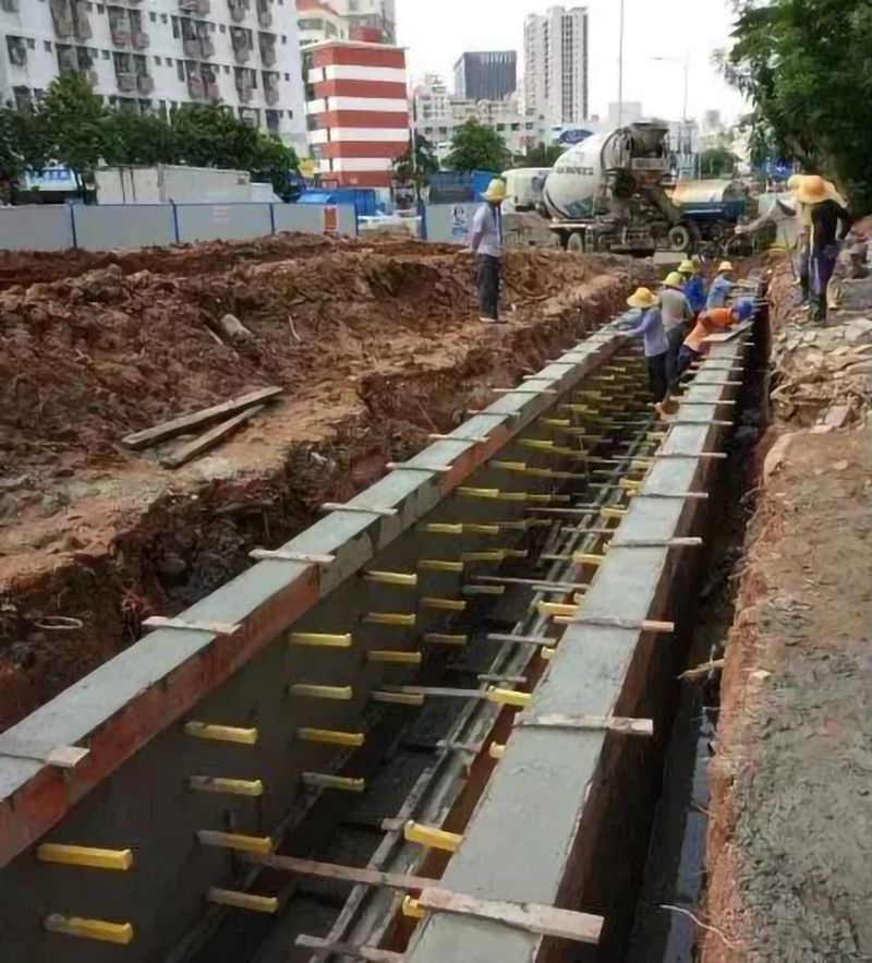 YABO鸭脖电缆沟施工