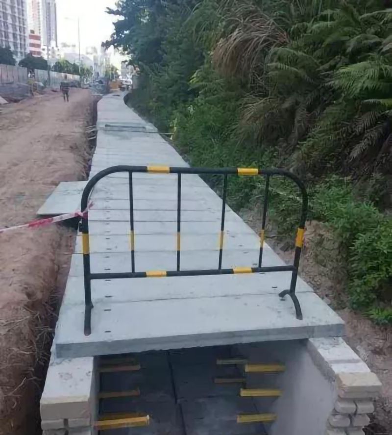 YABO鸭脖电缆沟施工